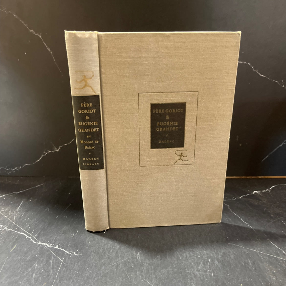 père goriot and eugénie grandet book, by honoré de balzac, 1946 Hardcover image 1