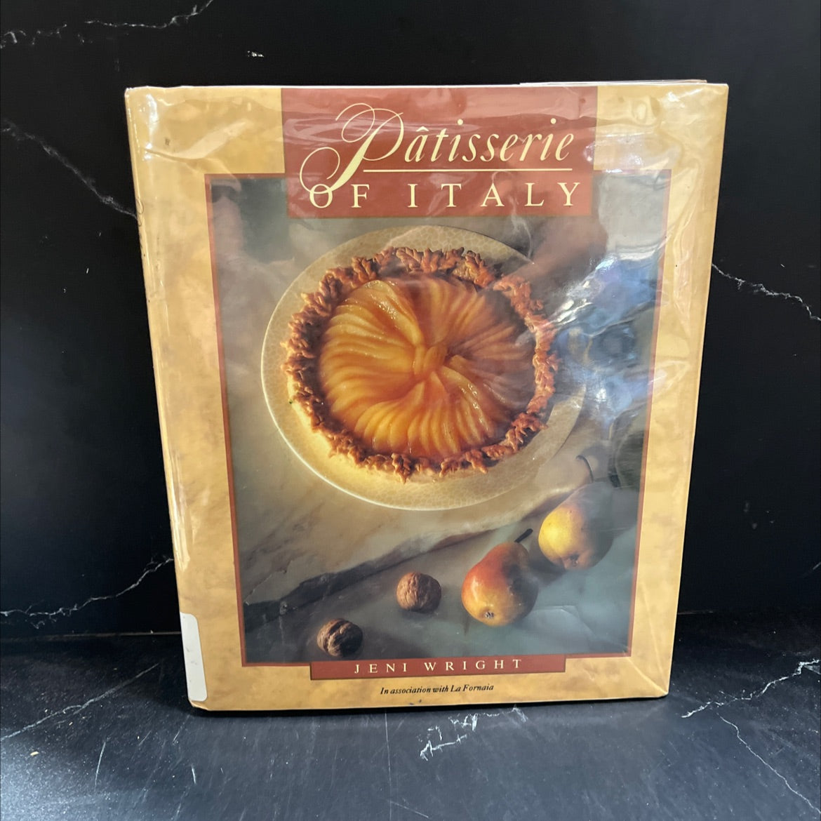 pâtisserie of italy book, by jeni wright, 1988 Hardcover image 1