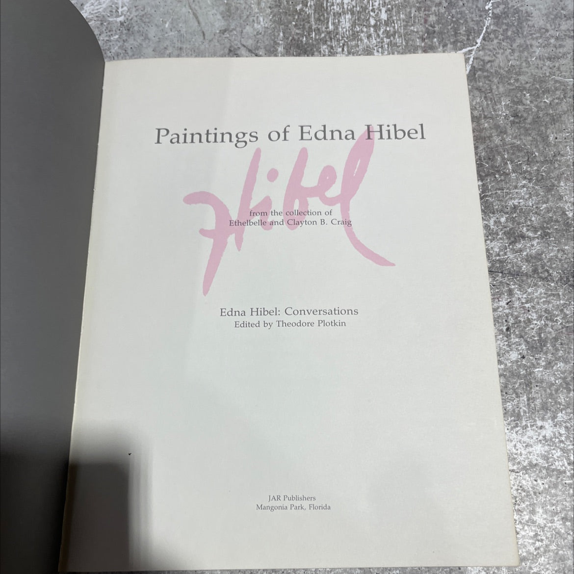 paintings of edna hibel book, by edna hibel, 1974 Paperback image 2