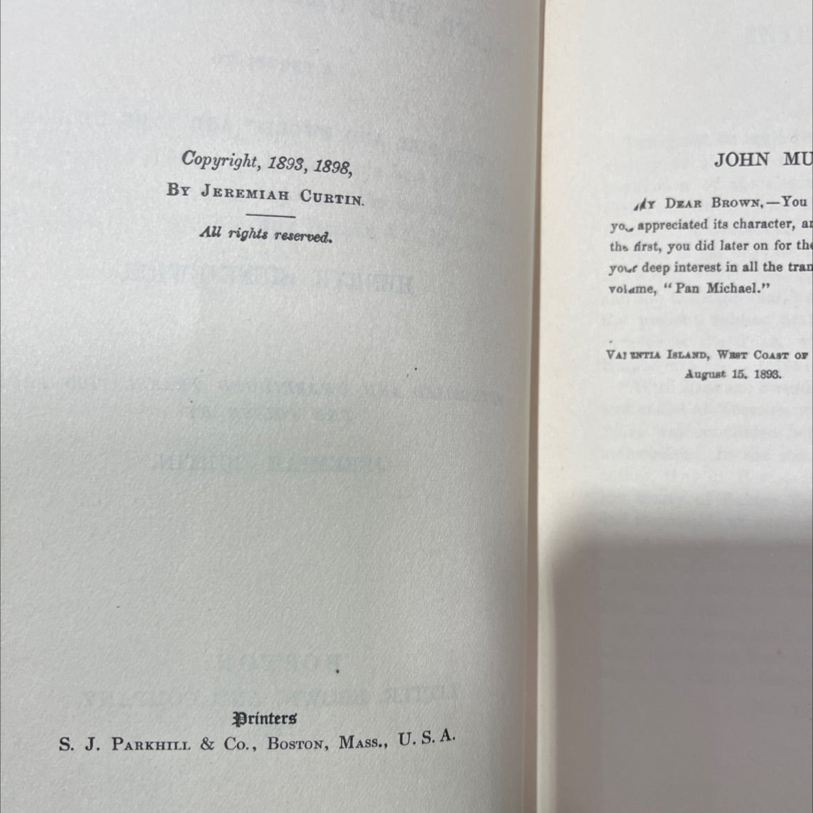 pan michael book, by henryk sienkiewicz, 1916 Hardcover image 3