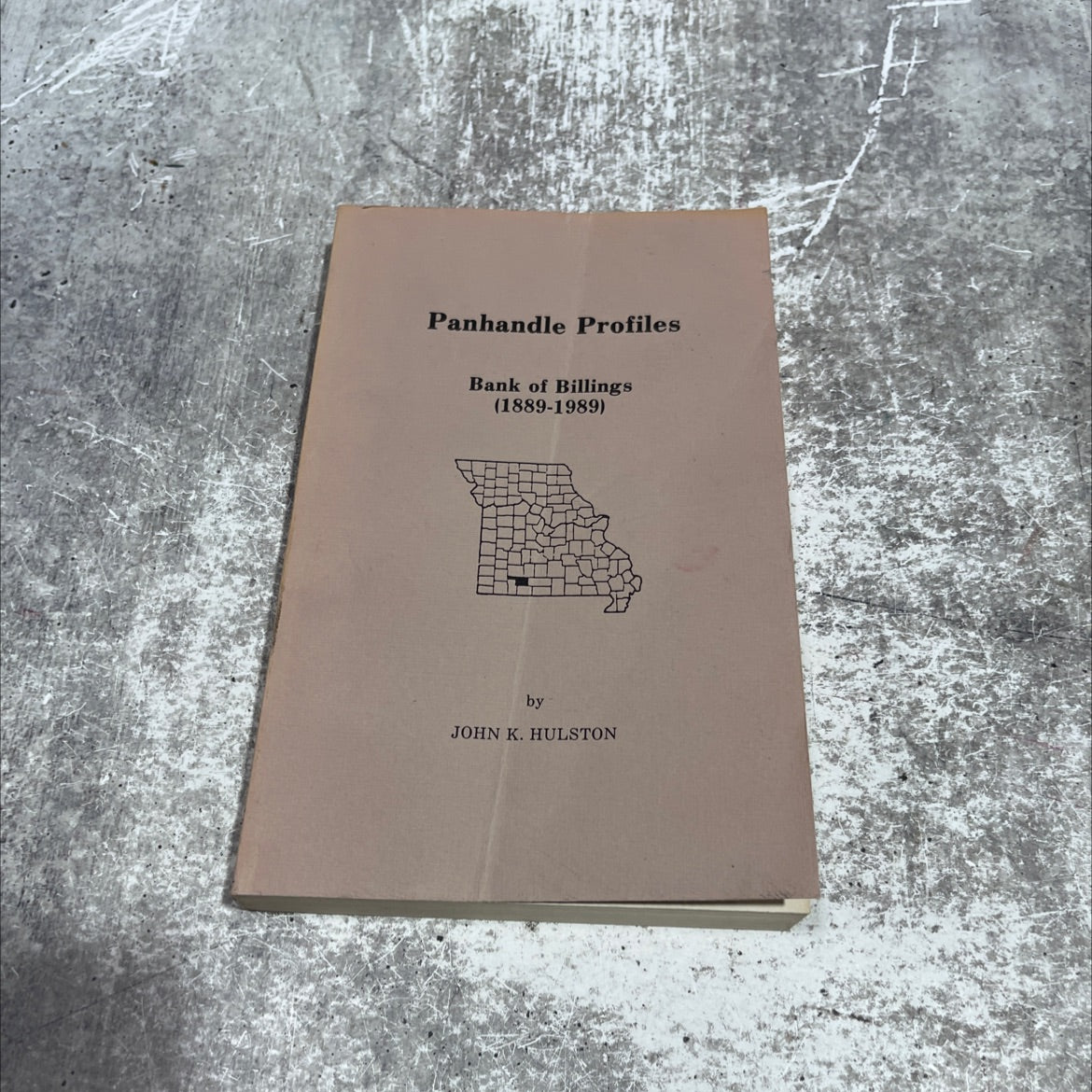 panhandle profiles bank of billings (1889-1989) book, by john k. hulston, 1989 Paperback image 1