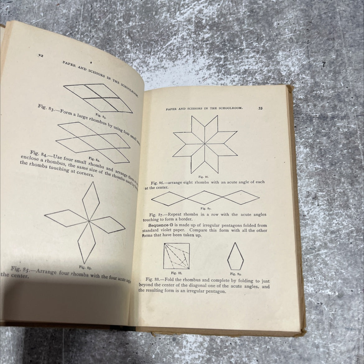 paper and scissors in the schoolroom book, by emily a. weaver, 1893 Hardcover image 4