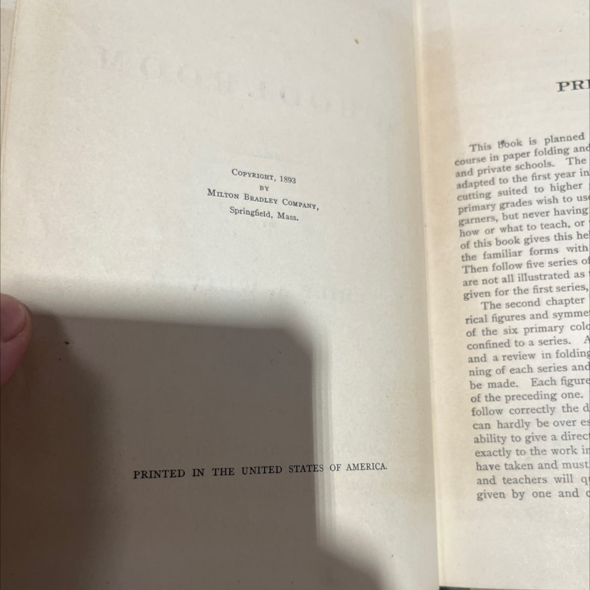 paper and scissors in the schoolroom book, by emily a. weaver, 1893 Hardcover image 3