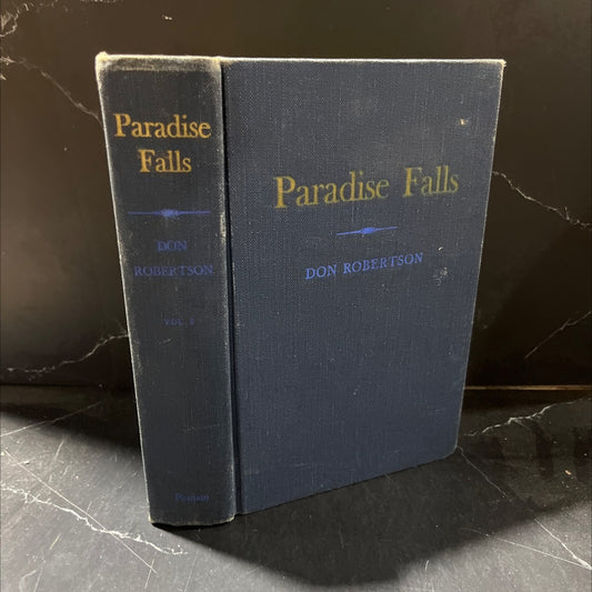 paradise falls book, by don robertson, 1968 Hardcover image 1