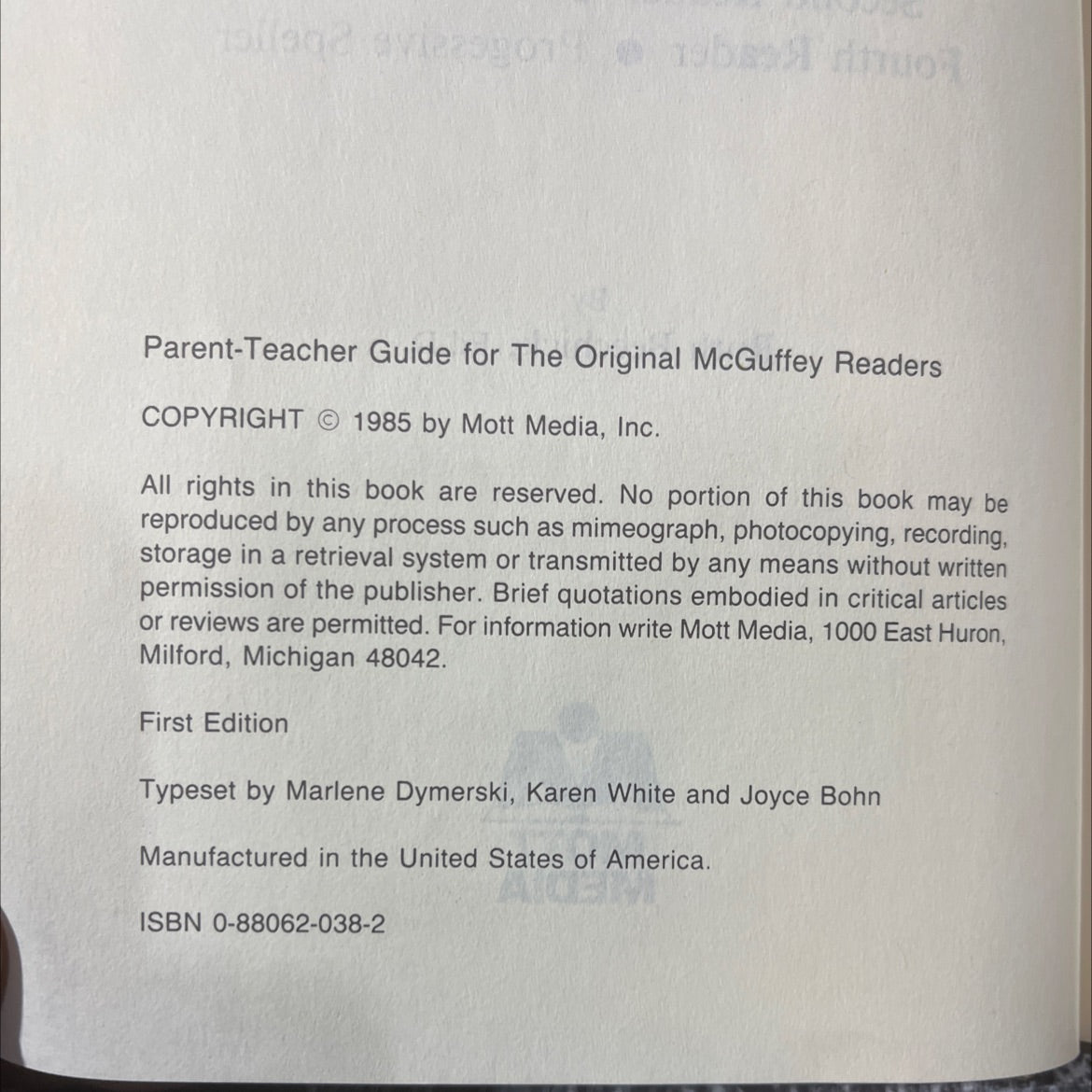 parent-teacher guide for the original mcguffey readers primer pictorial primer first reader second reader third reader image 3