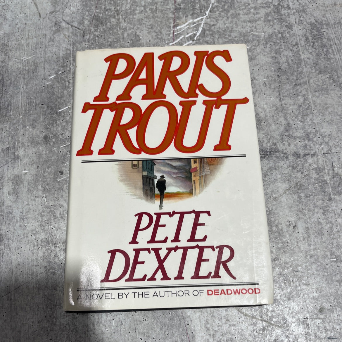 paris trout book, by pete dexter, 1988 Hardcover image 1