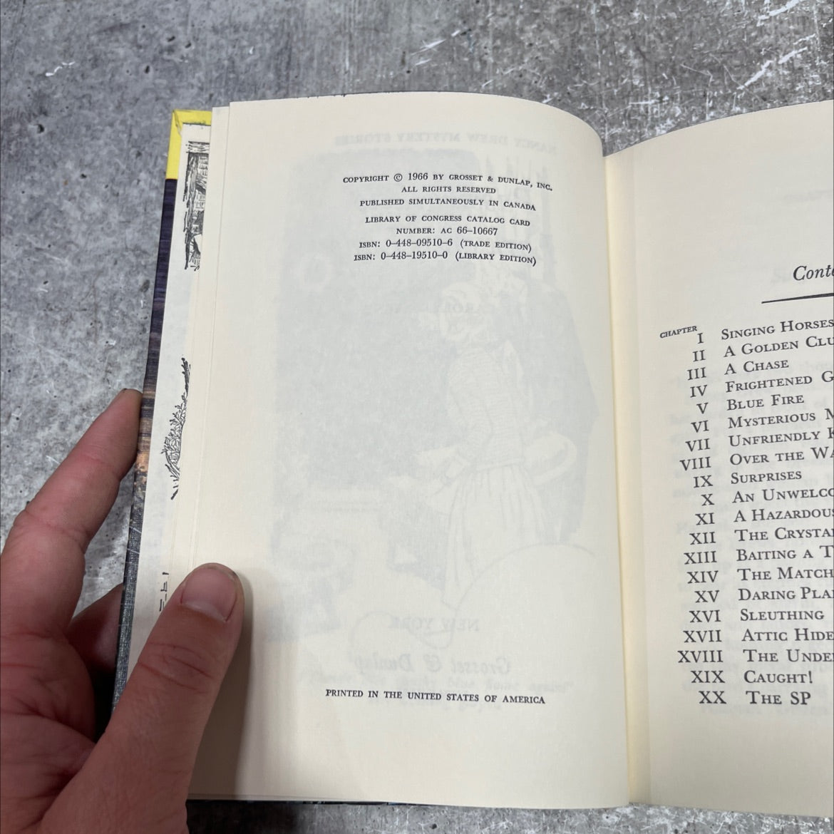 password to larkspur lane book, by carolyn keene, 1966 Hardcover image 3