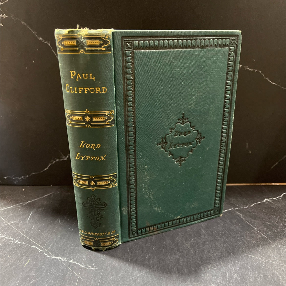 paul clifford book, by sir edward bulwer lytton, bart, 1881 Hardcover image 1