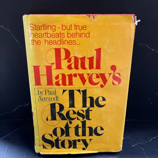 paul harvey's the rest of the story book, by paul aurandt, 1977 Hardcover image 1