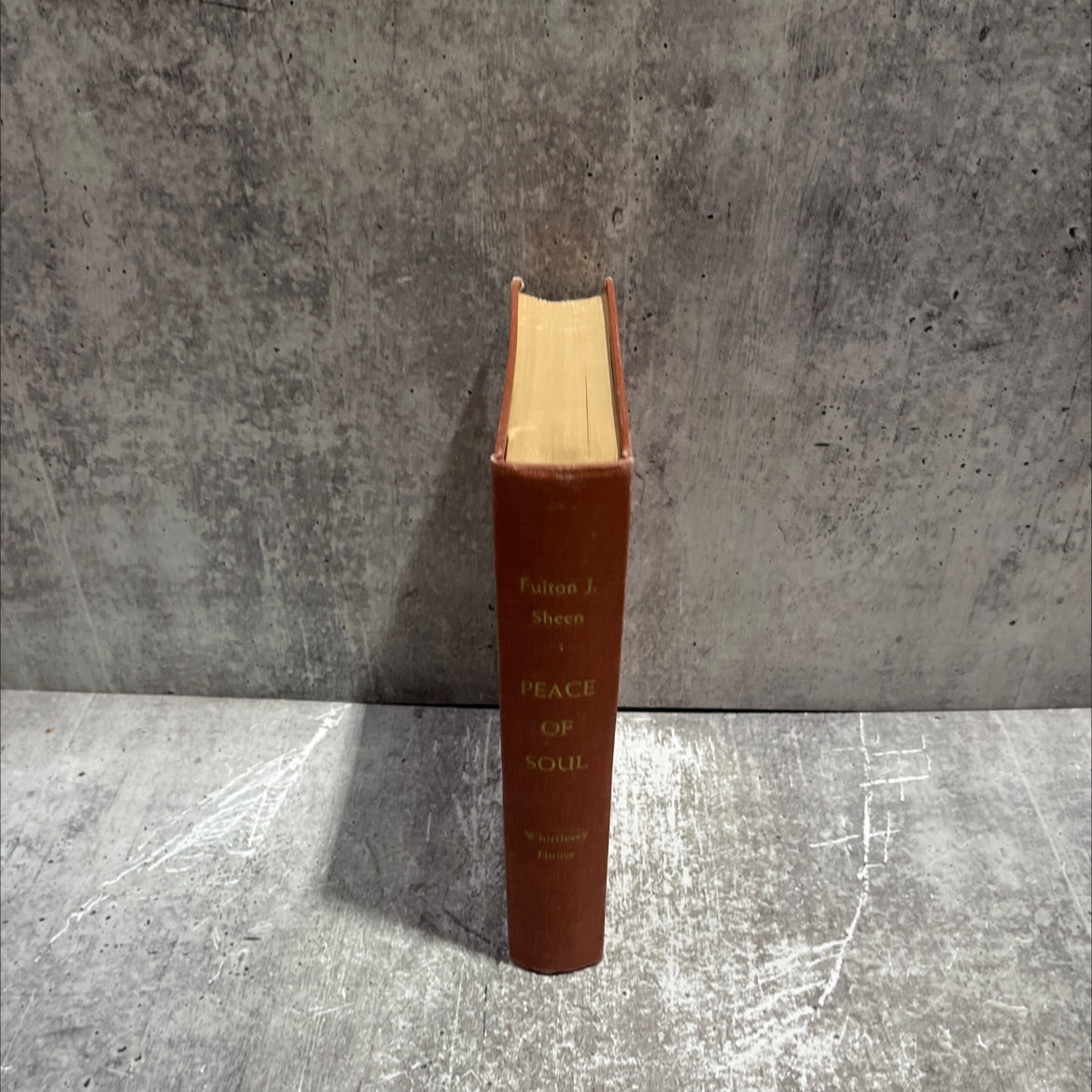 peace of soul book, by fulton j. sheen, ph.d., d.d., 1949 Hardcover image 4