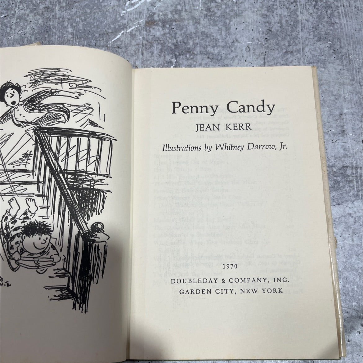 penny candy book, by jean kerr, 1970 Hardcover image 2