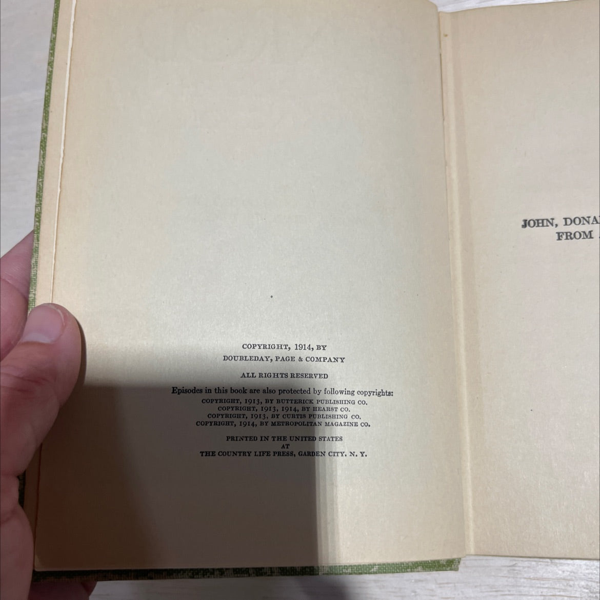 penrod book, by booth tarkington, 1914 Hardcover image 3