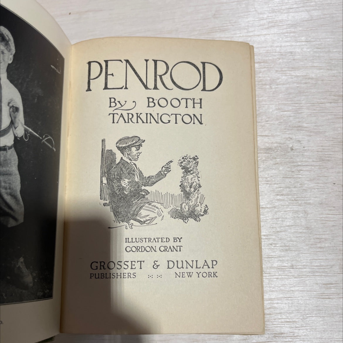 penrod book, by booth tarkington, 1914 Hardcover image 2