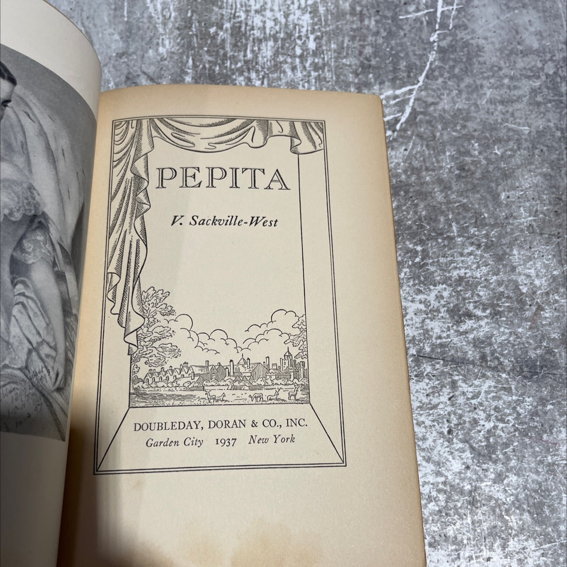 pepita book, by v. sackville-west, 1937 Hardcover image 2