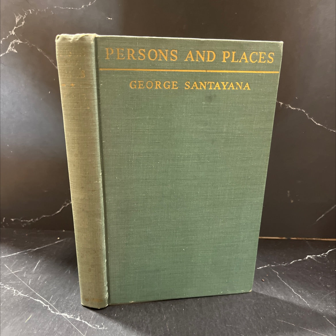 persons and places the background of my life book, by george santayana, 1944 Hardcover image 1