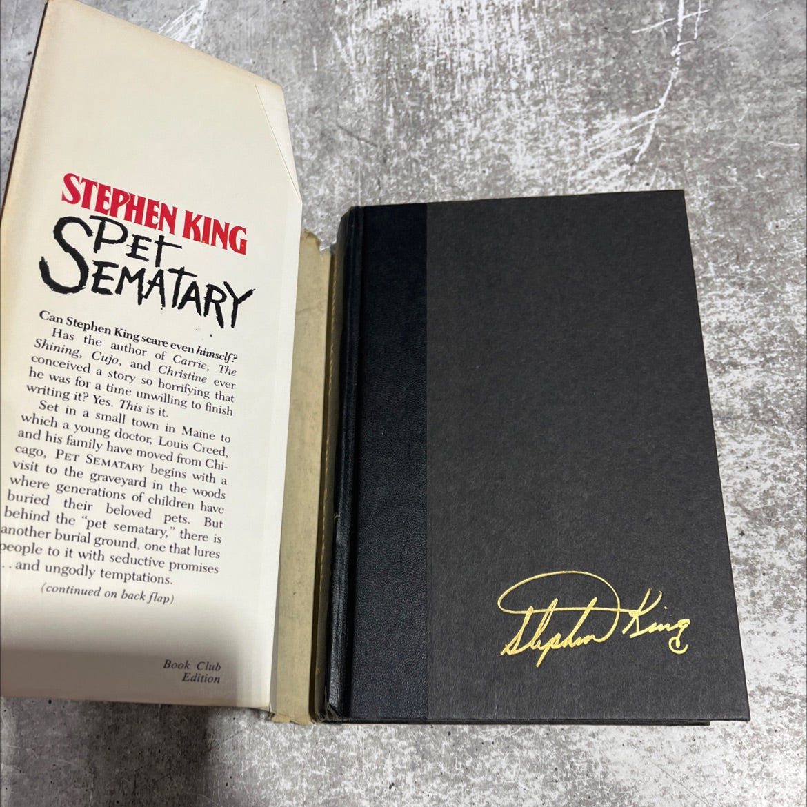 pet sematary book, by stephen king, 1983 Hardcover image 4