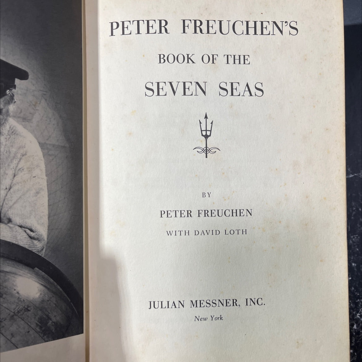 peter freuchen's book of the seven seas book, by peter freuchen with david loth, 1958 Hardcover image 2