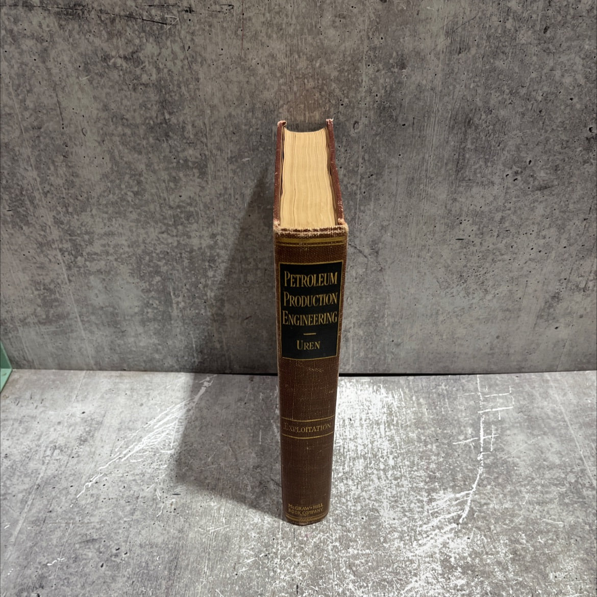petroleum production engineering oil field exploitation book, by lester charles uren, 1939 Hardcover image 4