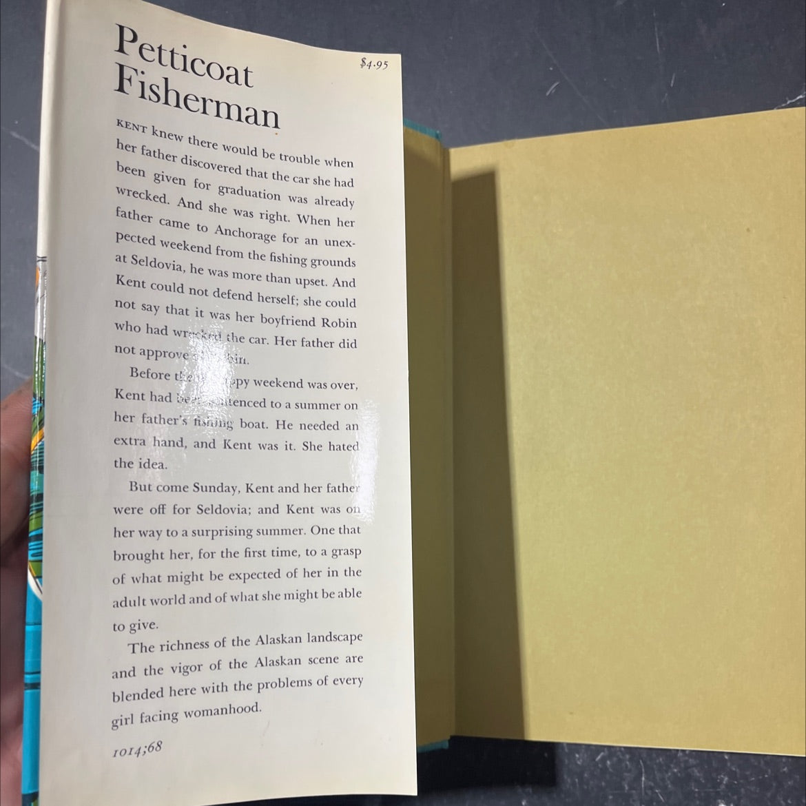 petticoat fisherman book, by elsa pedersen, 1969 Hardcover image 4