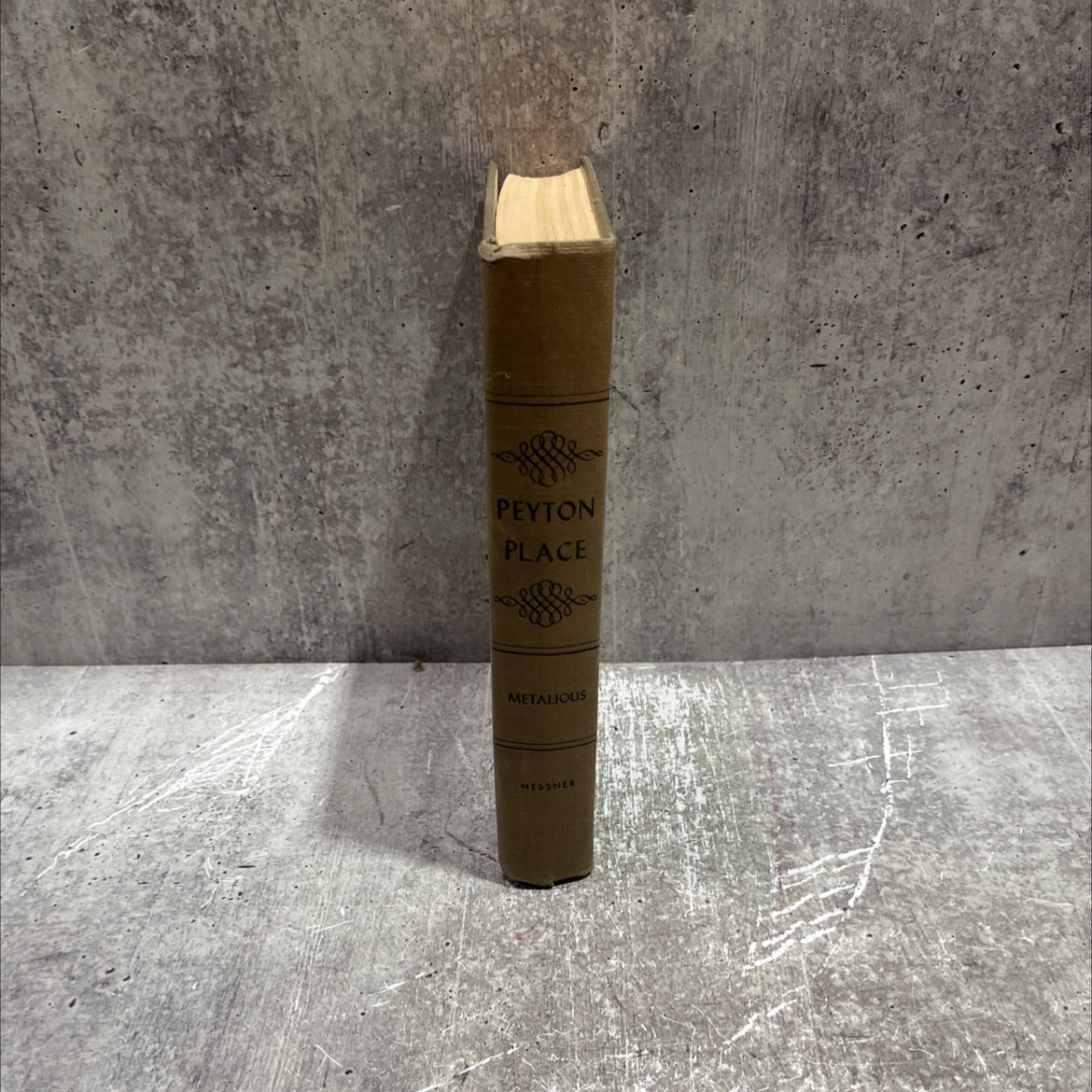 peyton place book, by grace metalious, 1957 Hardcover image 4