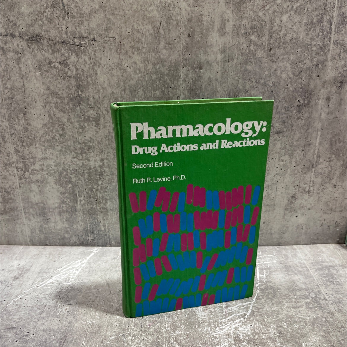 pharmacology: drug actions and reactions book, by ruth r. levine, 1978 Hardcover image 1