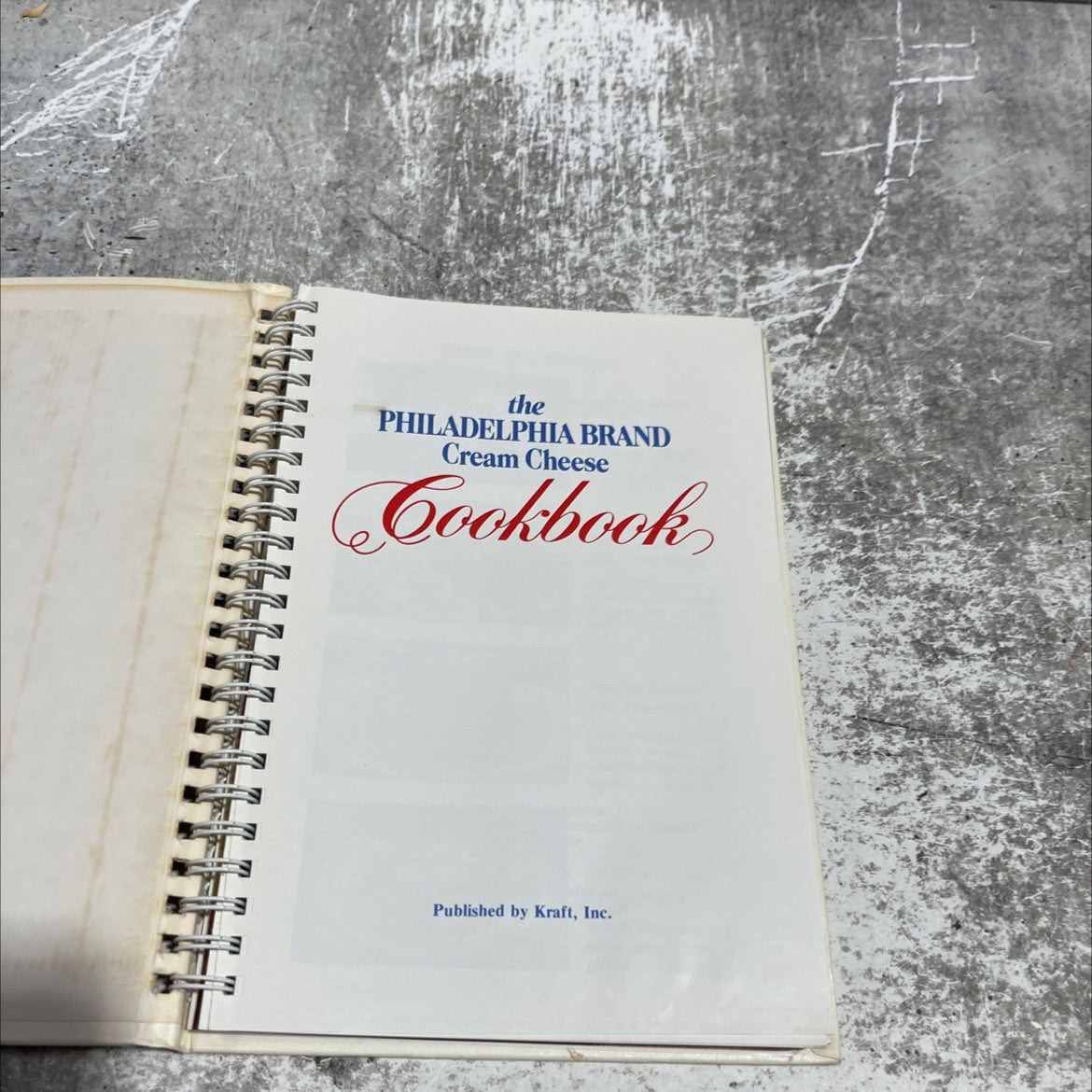 philadelphia brand cream cheese cookbook book, by Kraft Kitchens, 1981 Hardcover image 2