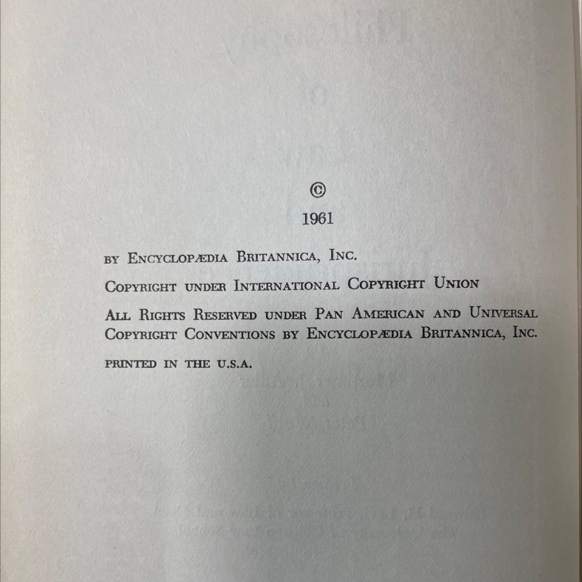 philosophy of law and jurisprudence book, by mortimer j. adler and peter wolff, 1961 Hardcover image 3