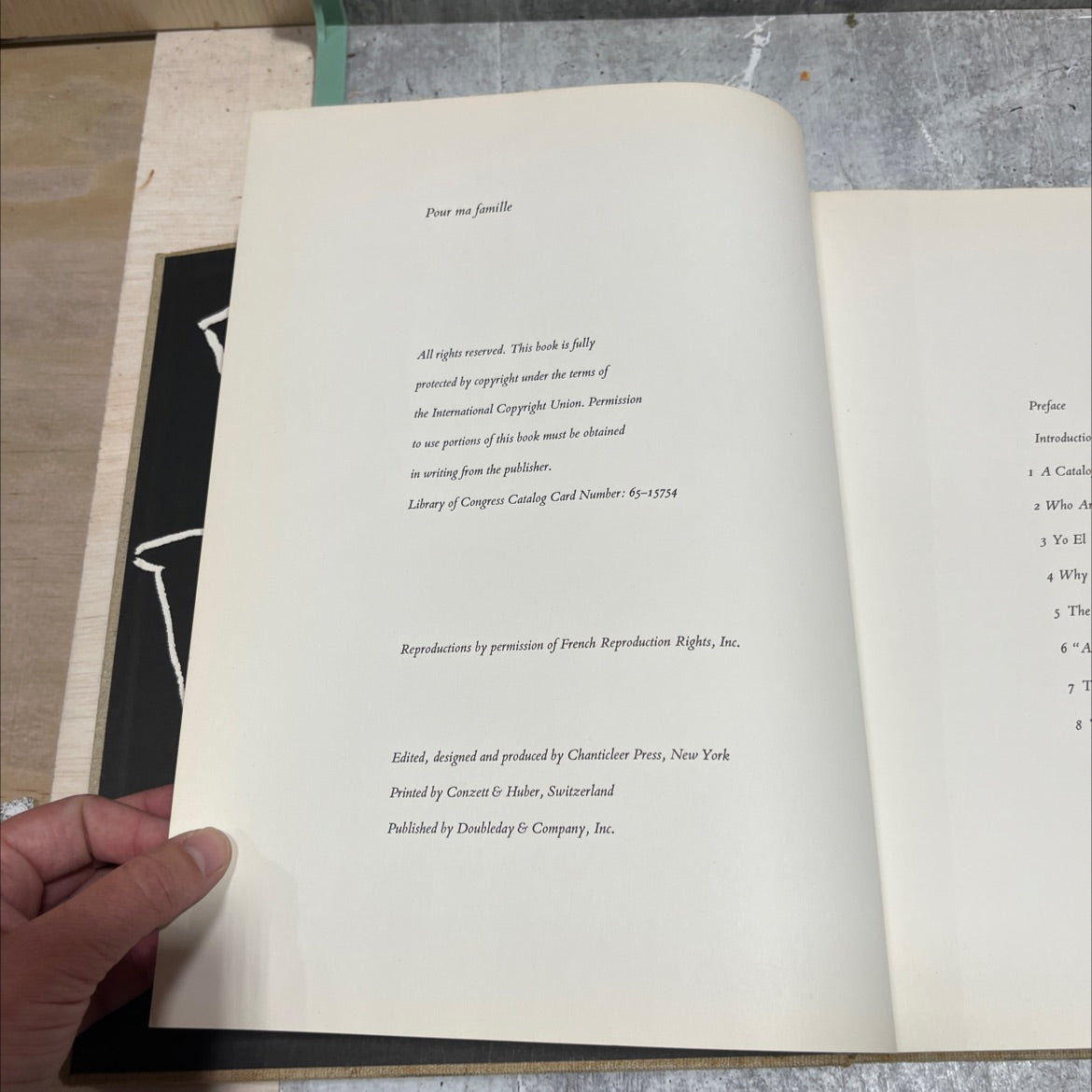 picasso's world of children book, by helen kay, 1970 Hardcover image 3