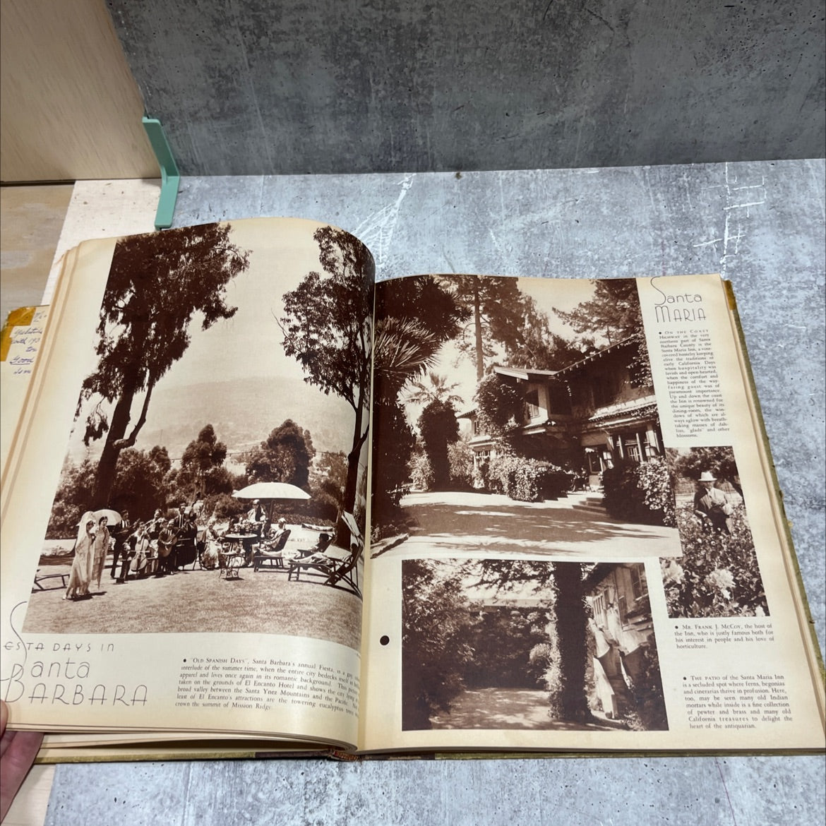 pictorial california book, by eugene swarzwald, unknown Hardcover image 4