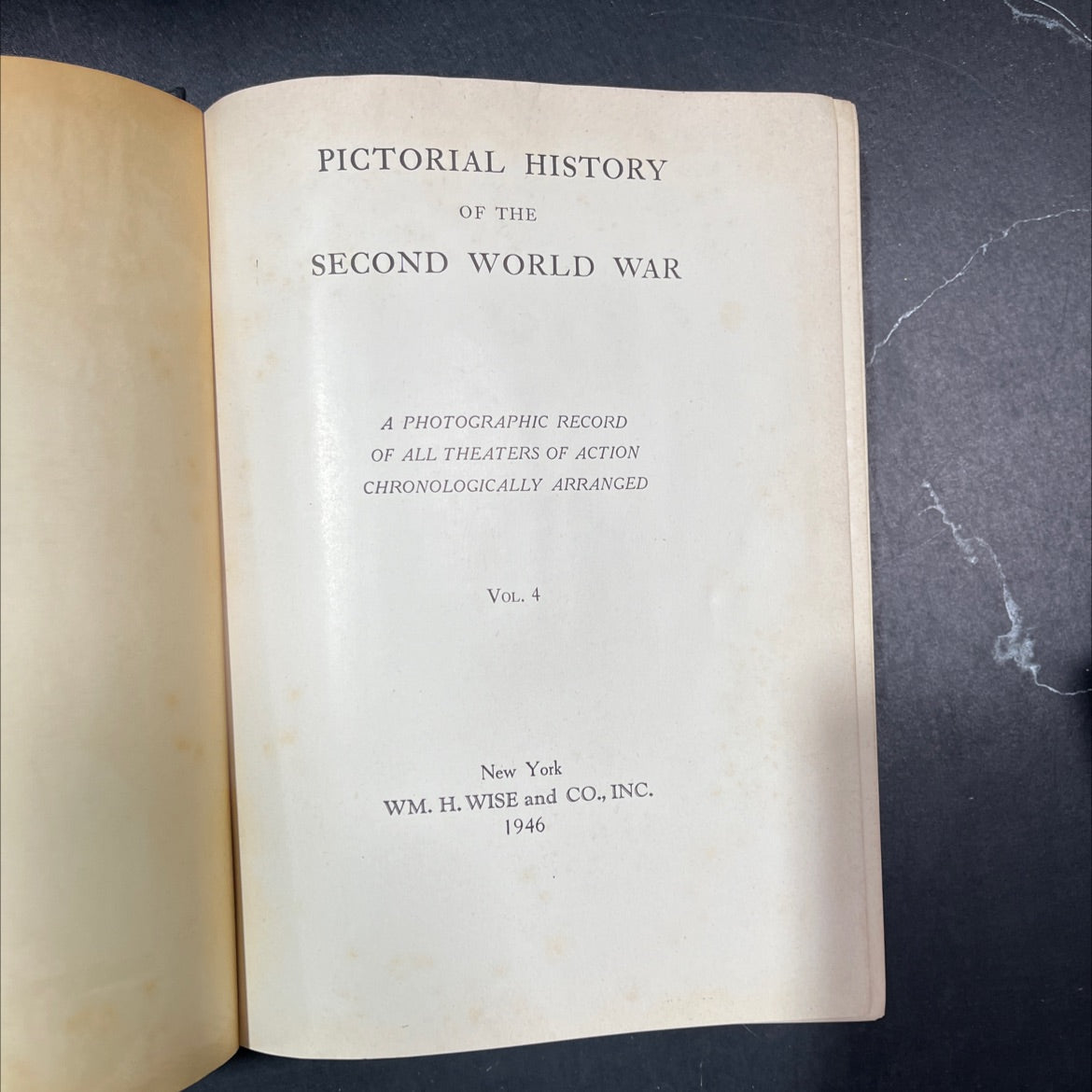 pictorial history of the second world war a photographic record of all theaters of action chronologically arranged vol. image 2