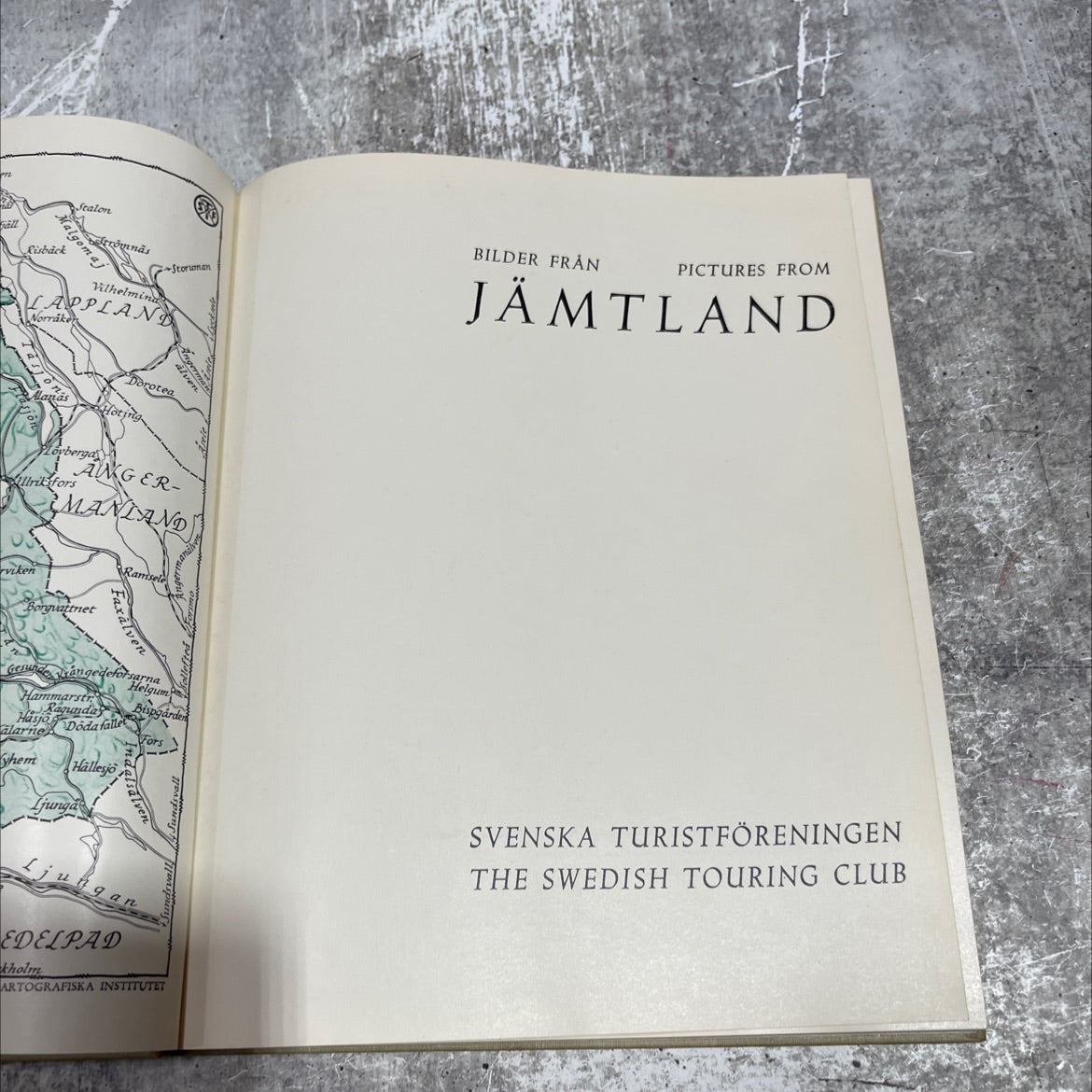 pictures from jämtland book, by gösta lundquist, karl-gustav modée, 1950 Hardcover image 2