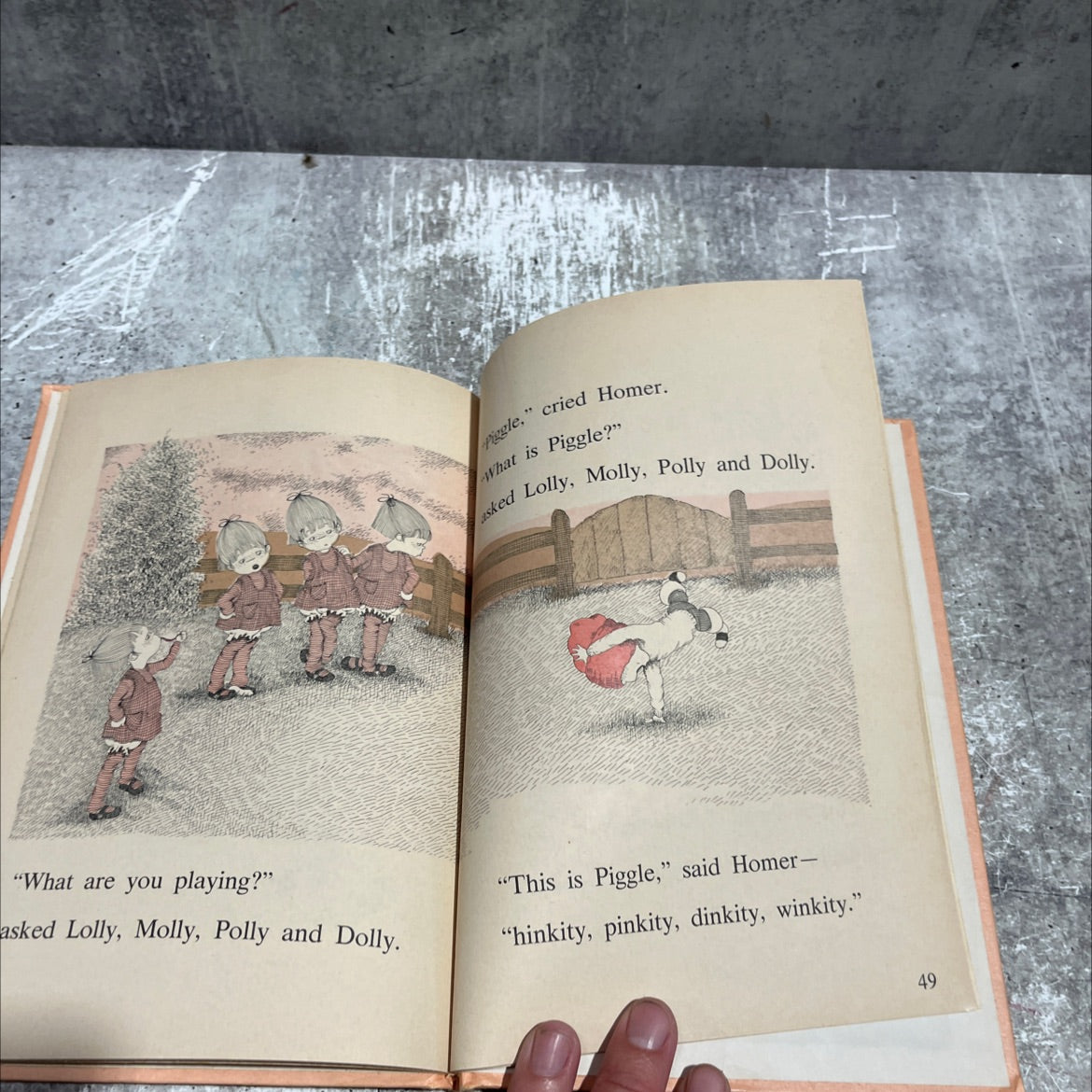 piggle book, by Crosby Bonsall, 1973 Hardcover image 4