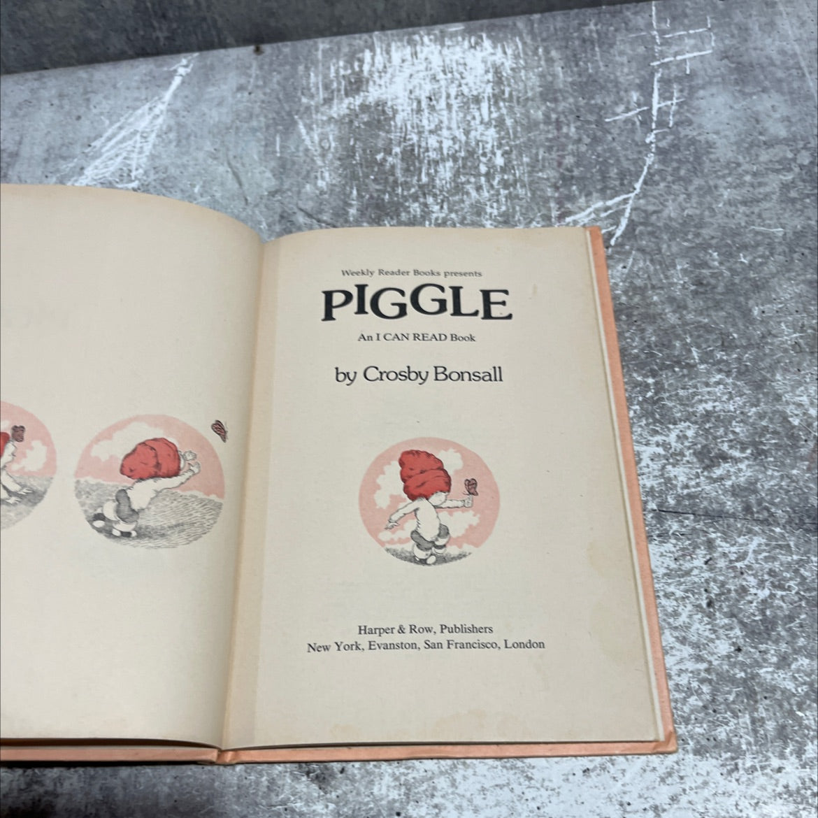 piggle book, by Crosby Bonsall, 1973 Hardcover image 2