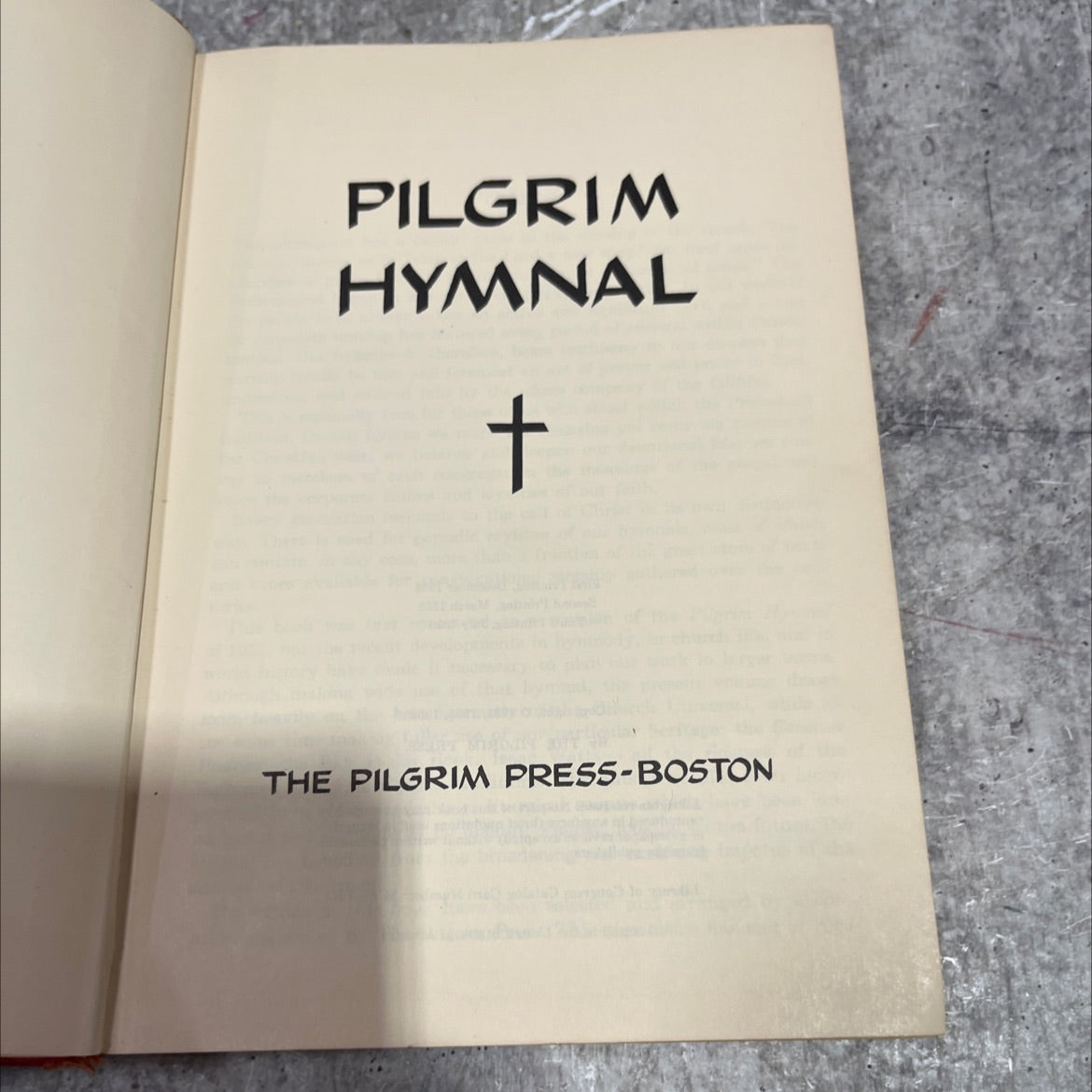 pilgrim hymnal book, by unknown, 1958 Hardcover image 2