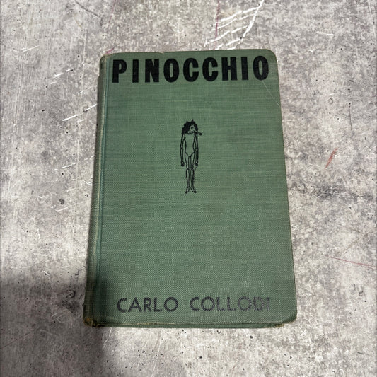 pinocchio book, by carlo collodi, 1970 Hardcover image 1