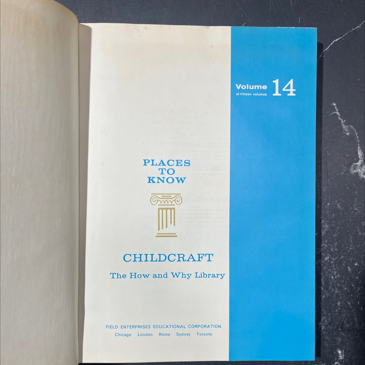 places to know book, by unknown, 1970 Leather image 2