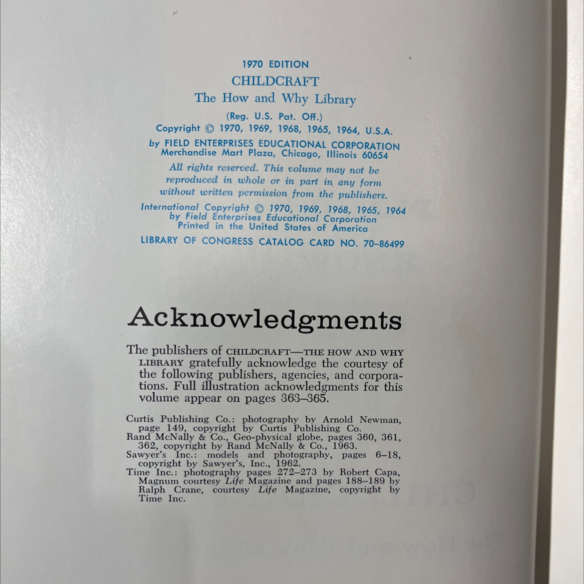 places to know book, by unknown, 1970 Leather image 3