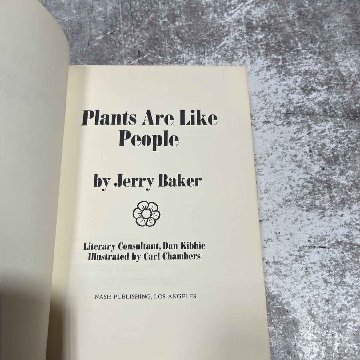 plants are like people book, by jerry baker, 1971 Hardcover image 2