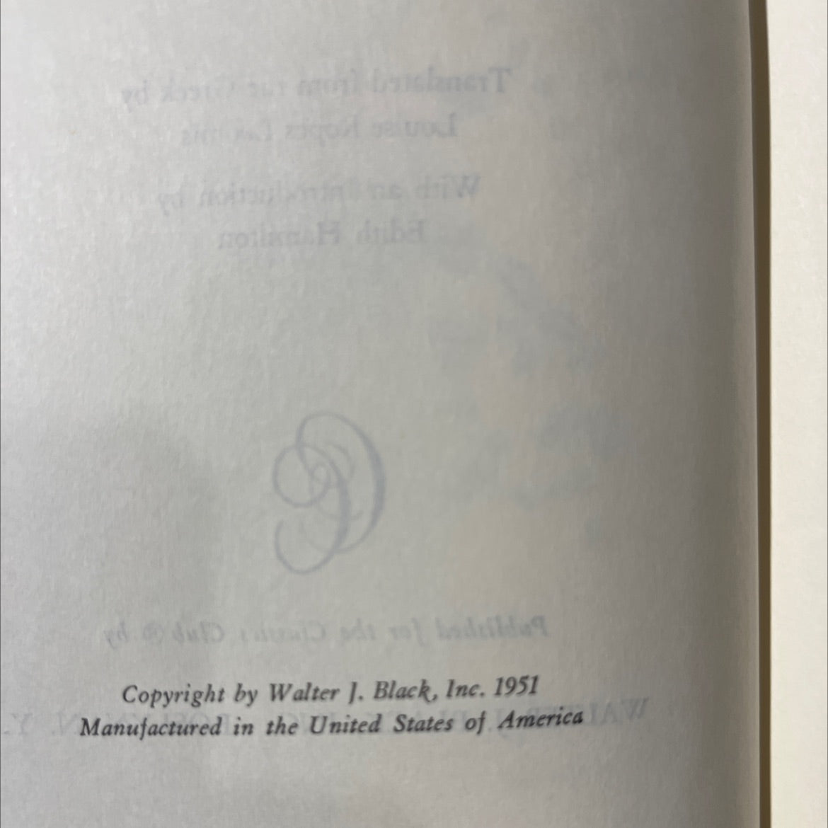 plutarch selected lives and essays book, by plutarch, 1951 Hardcover image 3
