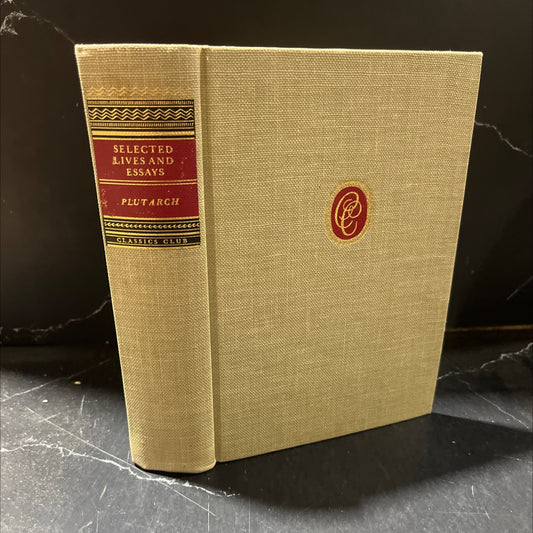 plutarch selected lives and essays book, by plutarch, 1951 Hardcover image 1