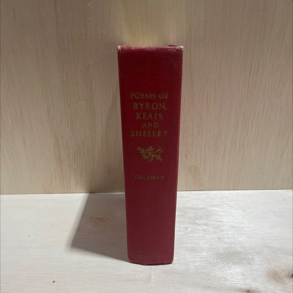 poems of byron, keats and shelley emot book, by elliott coleman, 1967 Hardcover image 4