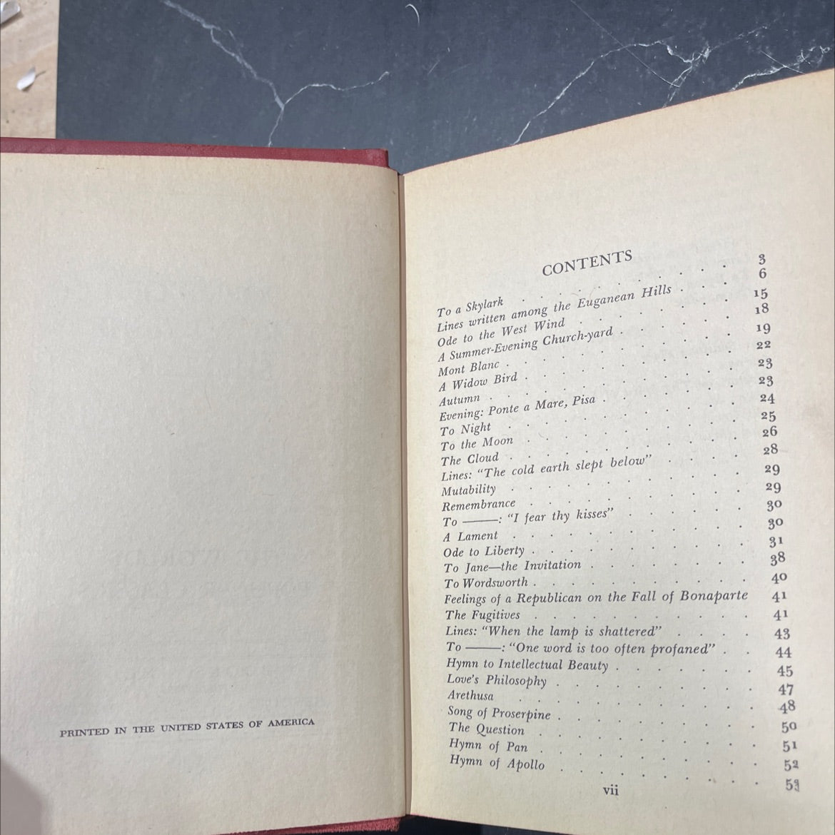 poems of percy bysshe shelley book, by Percy Bysshe Shelley, 1970 Hardcover image 3