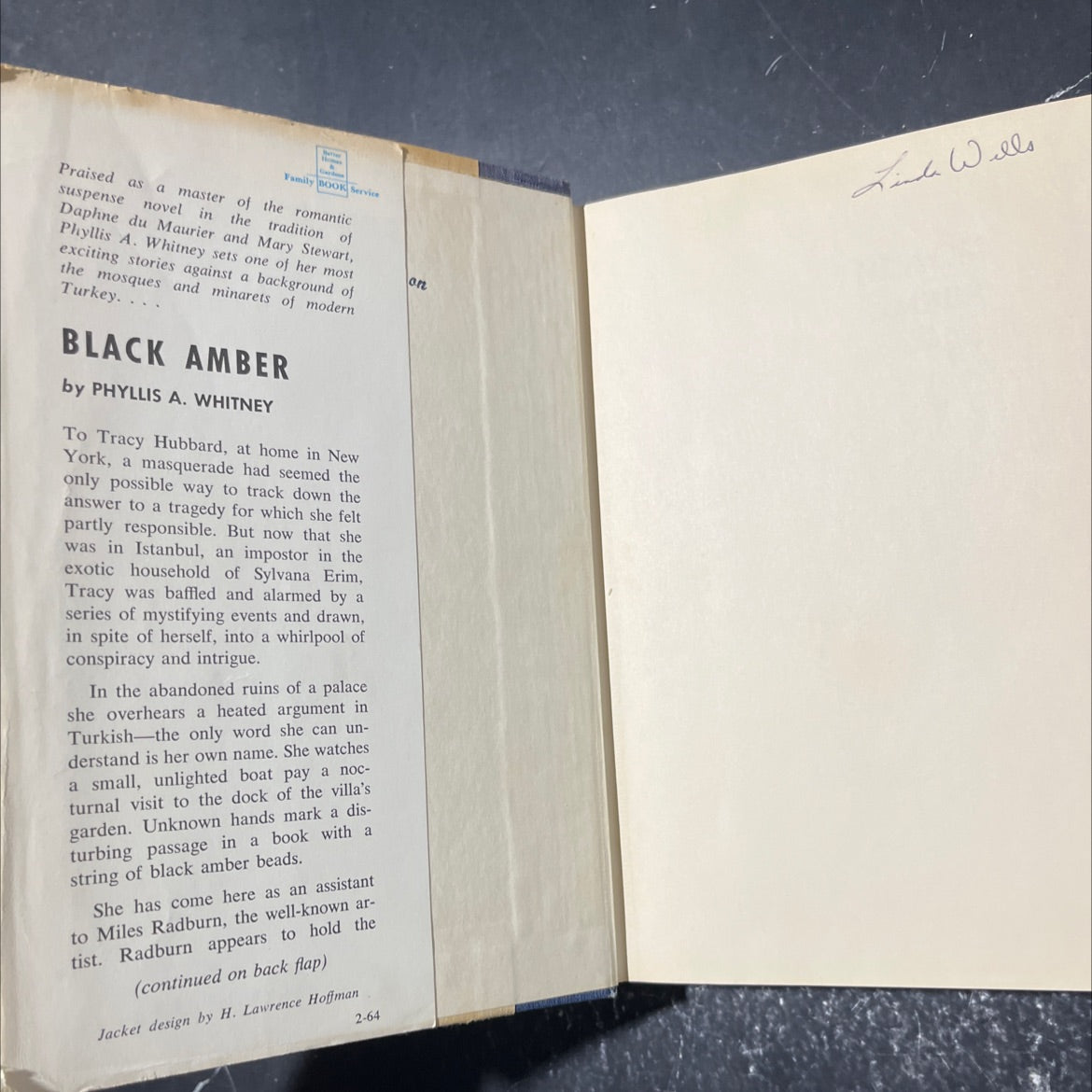 pollo quare black amber book, by phyllis a. whitney, 1964 Hardcover image 4