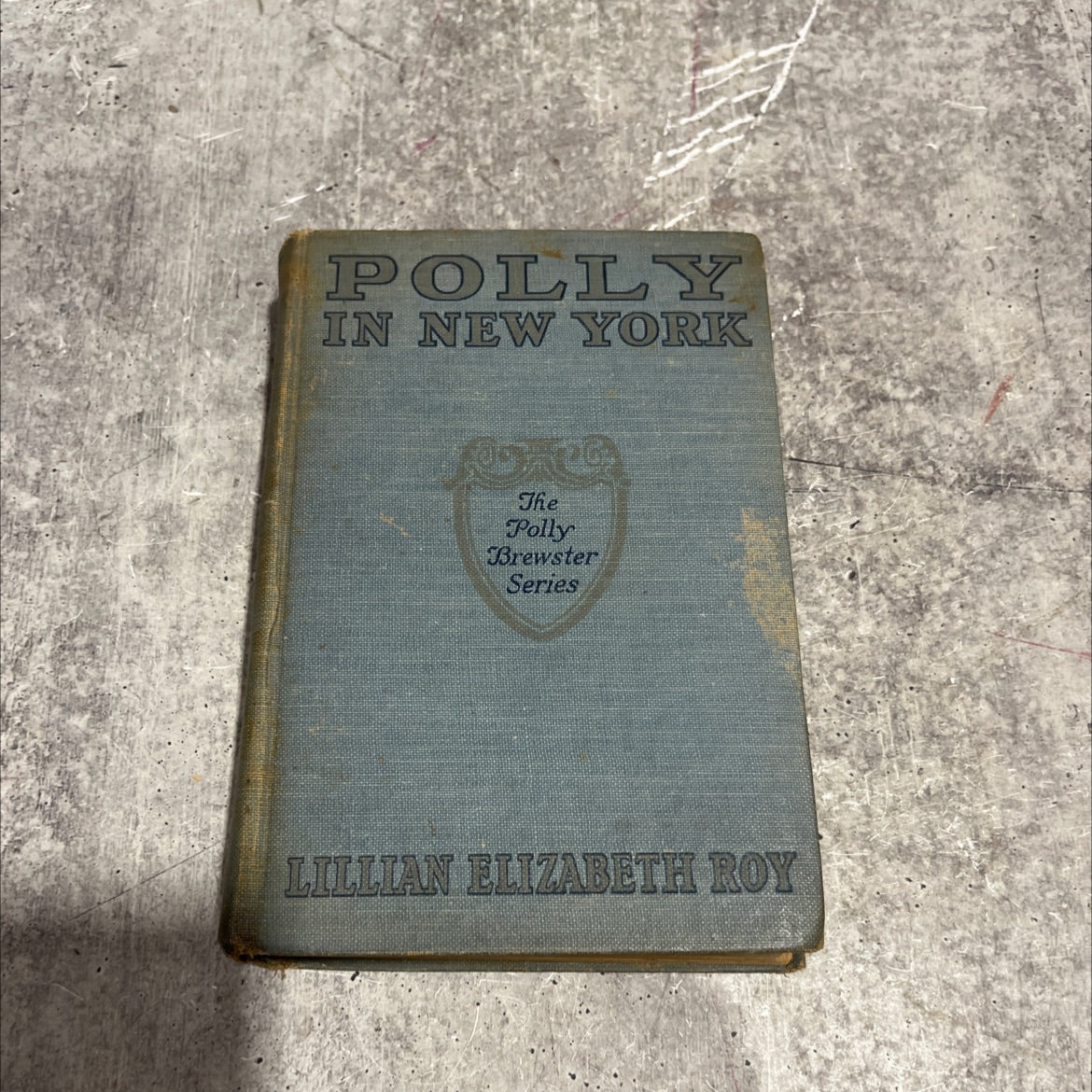 polly in new york book, by lillian elizabeth roy, 1922 Hardcover image 1