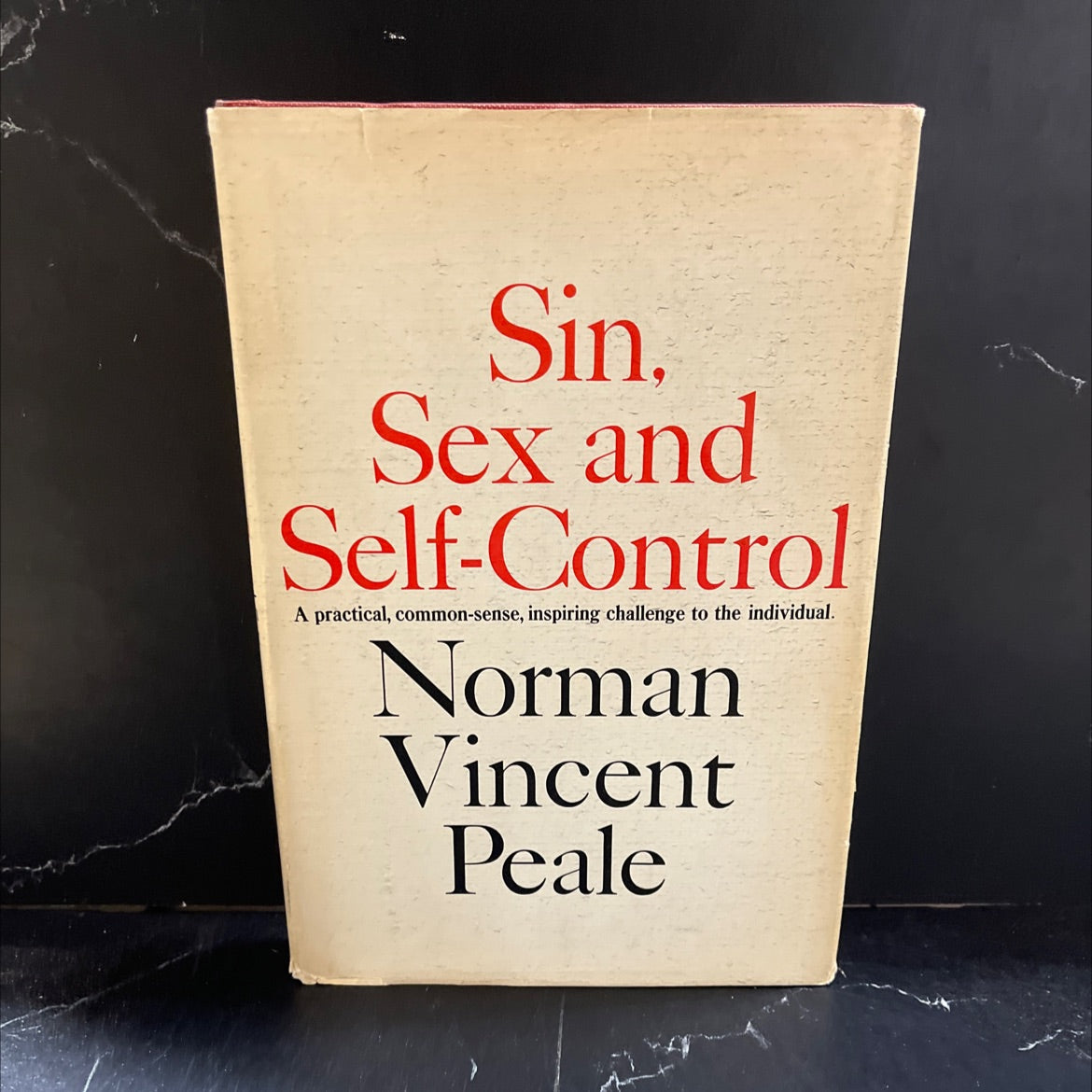 positive thinking book, by norman vincent peale, 1965 Hardcover image 1