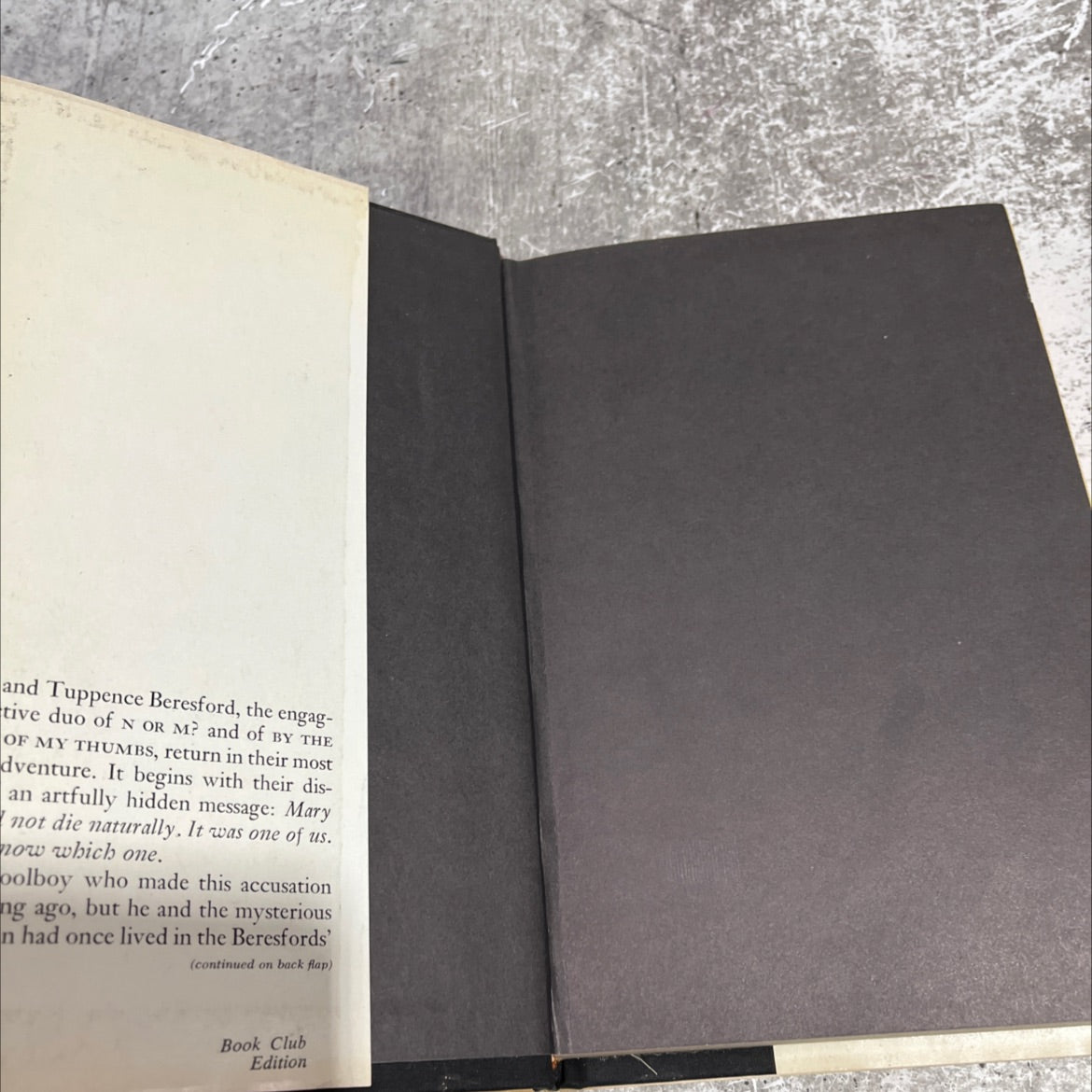 postern of fate book, by agatha christie, 1973 Hardcover image 4