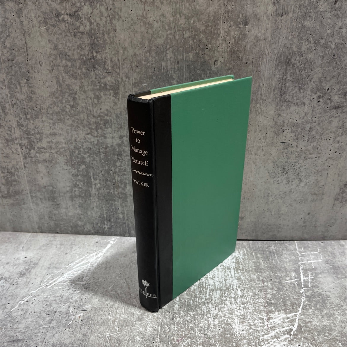 SIGNED power to manage yourself book, by harold blake walker, 1955 Hardcover, First Edition image 1