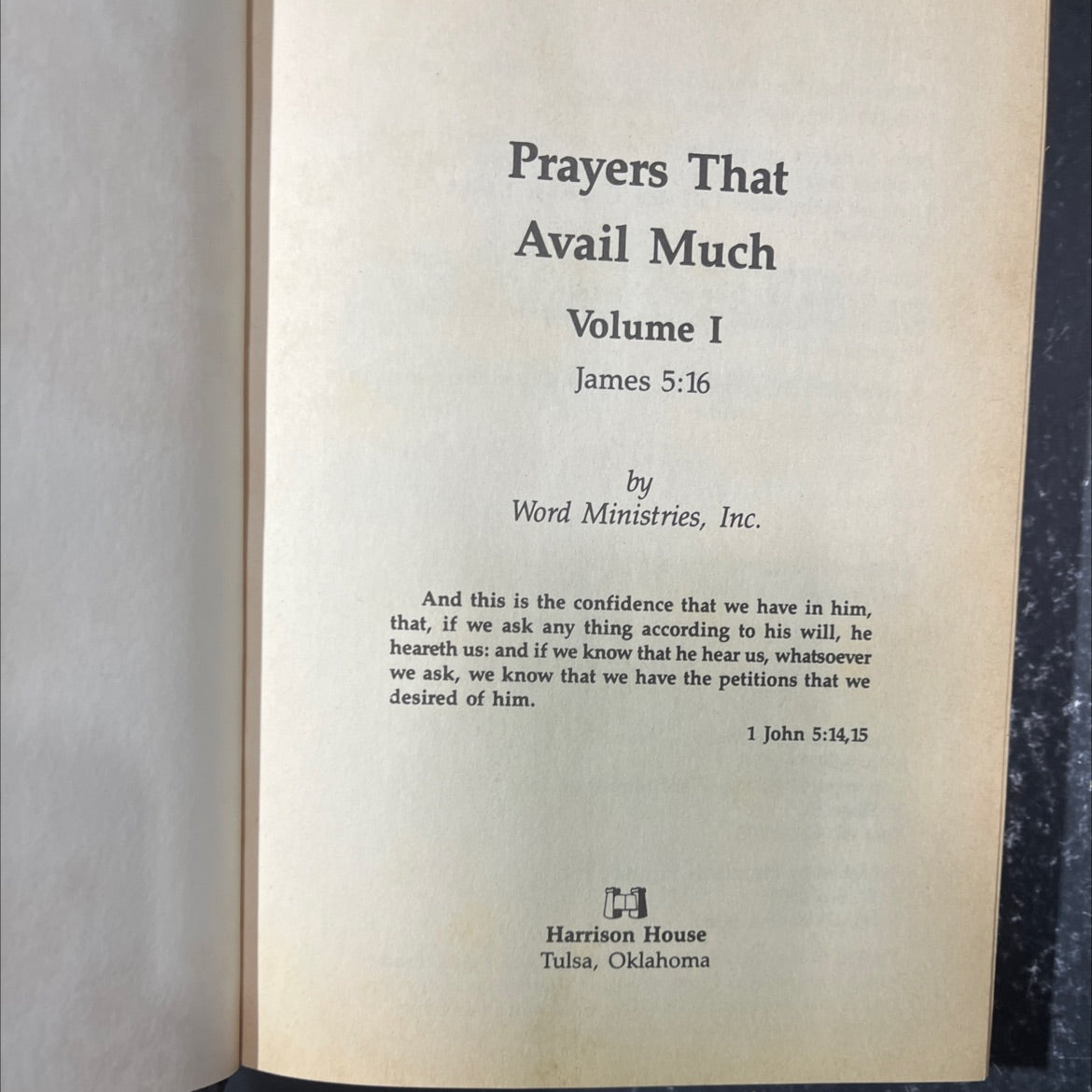 prayers that avail much volume i book, by unknown, 1989 Hardcover image 2