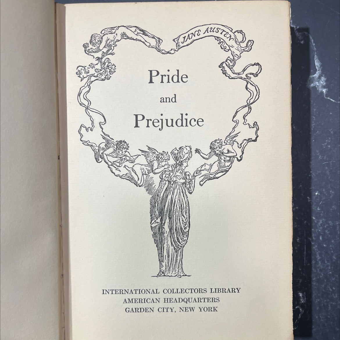 pride and prejudice book, by jane austen, 1945 Hardcover image 2