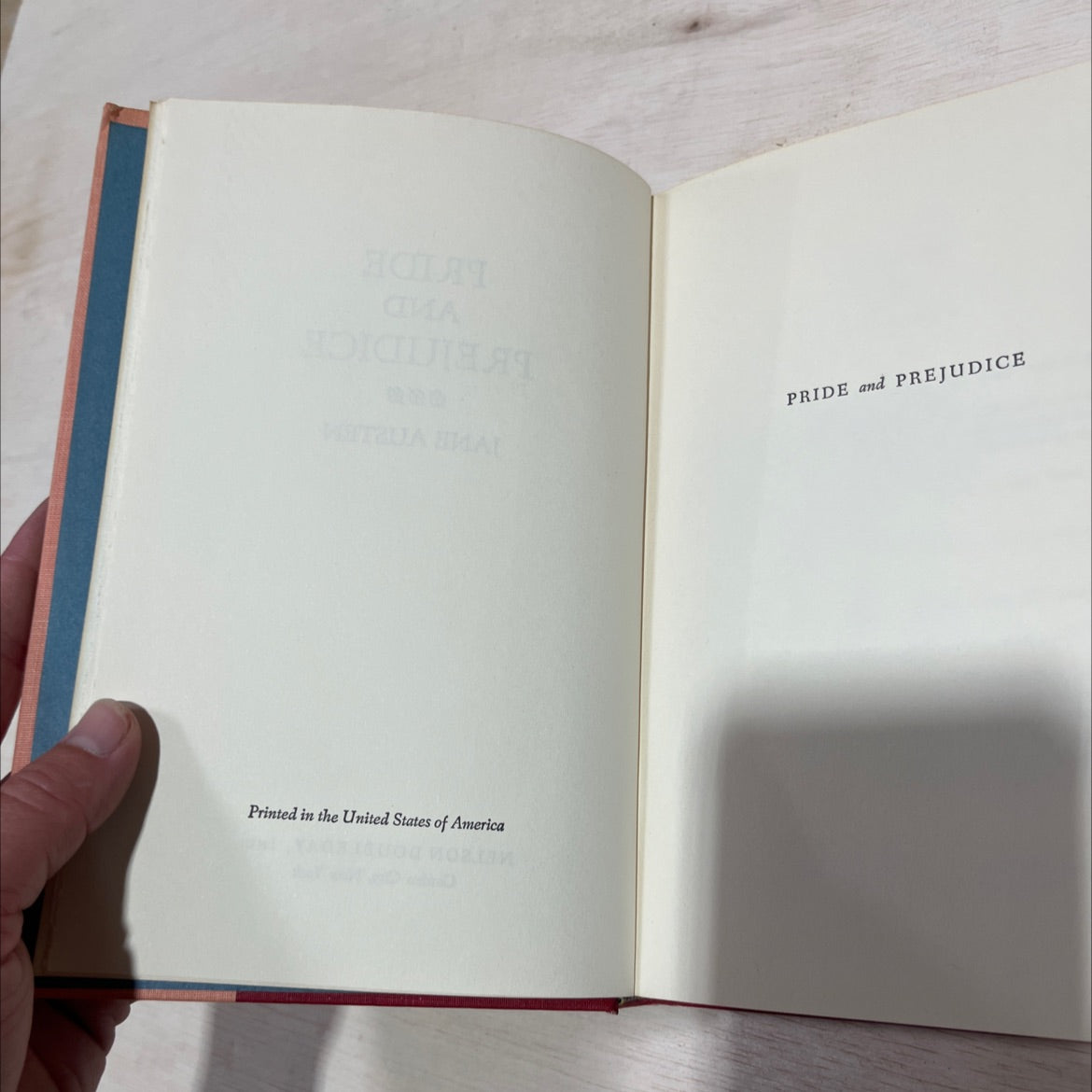 pride and prejudice book, by jane austen, 1970 Hardcover image 3